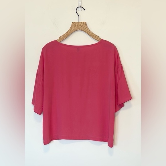 Eileen Fisher 100% silk top , sz petite small - Picture 4 of 7